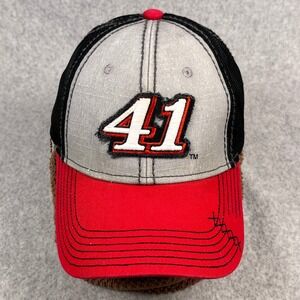 Kurt Busch #41 NASCAR Hat‎ Chase Authentics Stewart Haas Trucker Cap Adjustable